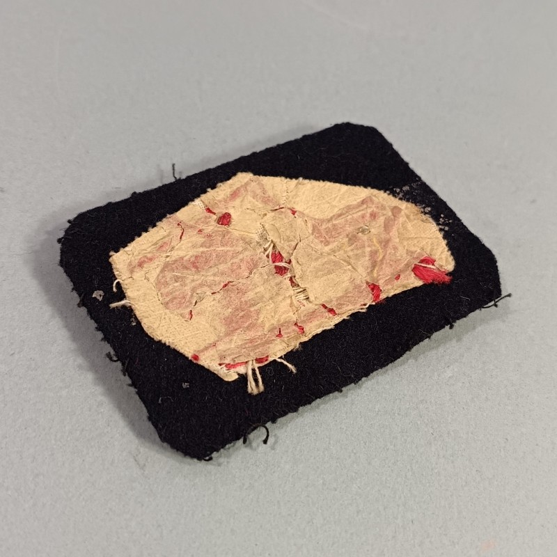 INSIGNE TISSU BRODE BREVET DE CONDUCTEUR ENGIN POMPE DU BATAILLON DES SAPEURS POMPIERS DE PARIS BSPP ANNEES 1920 1930